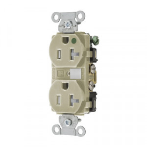 HUBBELL HUB8300IVTRA Contacto Duplex de 20 A 250 V CA/ Nema