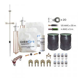 LINKEDPRO BY EPCOM KLPTZ30PRO Kit Pararrayo LINKEDPRO con Ac