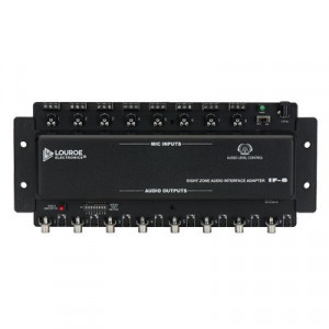LOUROE ELECTRONICS IF8 Interfaz de audio LOUROE de 8 zonas p