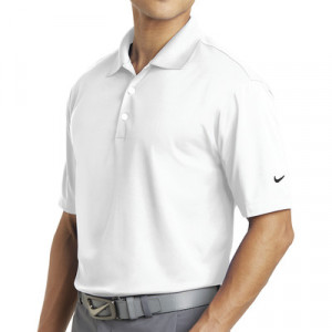 NIKE C373749XLW Playera Polo Dri-FIT color Blanca para Hombr