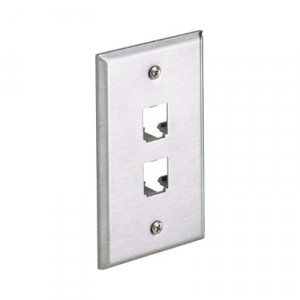 PANDUIT CFP2SY Placa de Pared Vertical de Acero Inoxidable S