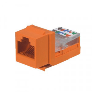 PANDUIT NK5E88MORY Conector Jack Estilo Leadframe Tipo Keyst