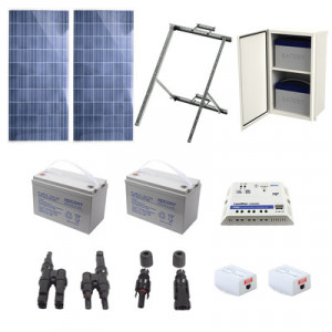 PL1224G2R Epcom Powerline Kit Solar de 17 W con Po