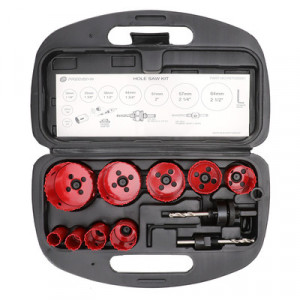 PRECISION PSTC02001 Juego de 13 Brocas Sierra Bimetalica con