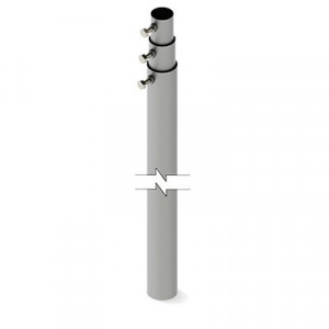 SYSCOM TOWERS SLM9 Mastil Telescopico de 9 m. (Requiere acce