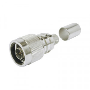 TANE EZ400NM75 Conector N Macho Plegable con Pin Cautivo par