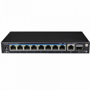 UTEPO UGC182009 UTEPO UTP3GSW0802TSP120 - Switch PoE de 10 P