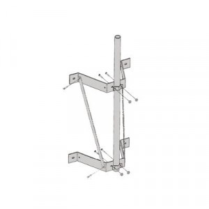 Wm212 Rohn Montaje Doble De Pared Con Mastil De 2-