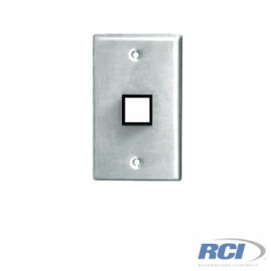 980mo Rci - Dormakaba Boton Con Placa De Acero Inoxidable Normal
