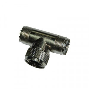 ARF1011ND Syscom Adaptador T AMPHENOL de UHF Mac