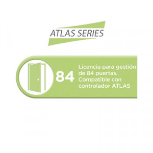 ATLASAC84 Zkteco Licencia para 84 puertas compatib