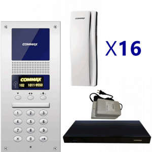 COMMAX cmx2420005 COMMAX AUDIOGATE16PAK - Paquete de Audiop