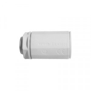 GEWISS DX43240 Conector de tuberia rigida a caja (Racor) PVC