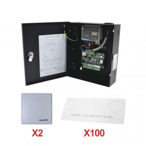 HIKVISION KITUHFSTICKER02 Kit para automatizar 2 ACCESOS VEH