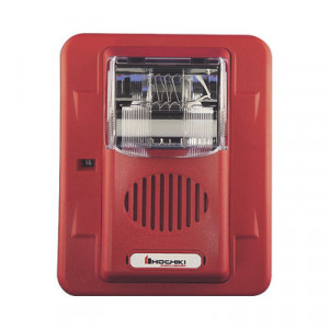 HOCHIKI WHEC2475WR Sirena Estrobo para Exterior Montaje en M