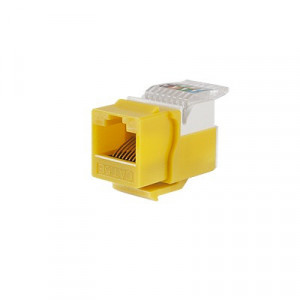 LINKEDPRO BY EPCOM LPKJ516YE Modulo Jack Keystone Cat5e sin
