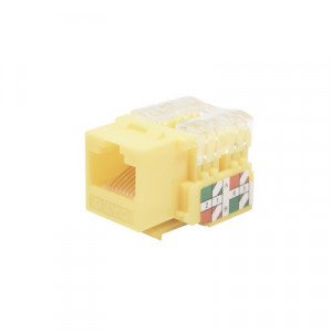 LPKJ601YE Linkedpro Modulo Jack Keystone Cat6 con