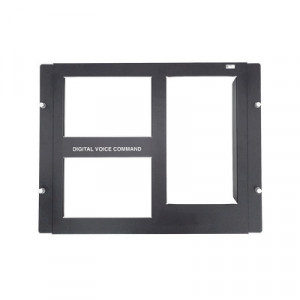 NOTIFIER DPA2B Placa de 2 Fila para DVC / Color Negro