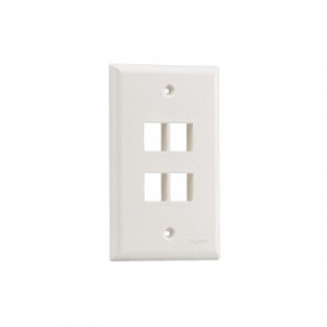 PANDUIT NK4FNEI Placa de Pared Vertical Salida Para 4 Puerto