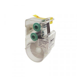 PANDUIT T038X000VPCBK Casete de Etiquetas de Vinilo de Cinta