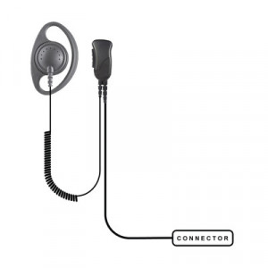 PRYME SPM1201 MICROFONO DE SOLAPA P/ SEGURIDAD PRIVADA P/ KE