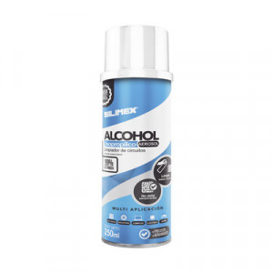 SILIMEX ALCOHOLS Alcohol Isopropilico en Aerosol para limpie