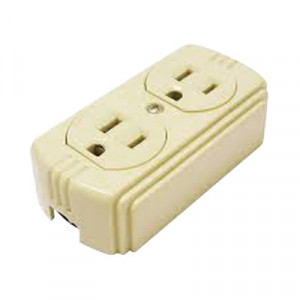 SURTEK SYS136404 Contacto Duplex 127 Vca 15 A Max. Para Sobr