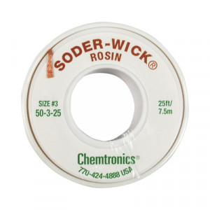 Syscom 237SO325 Rollo de Desoldar de 0.08 Lb Malla Trenzada