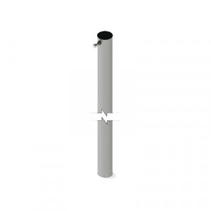 SYSCOM TOWERS SLMS3G Seccion 1 de Mastil Ligero Telescopico