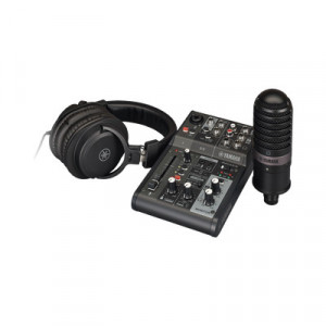 YAMAHA AG03MK2BLSPK Paquete para live streaming Mezclador d