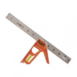 KLEIN TOOLS 935CSEL Escuadra Combinada de 12 Pulgadas con Bo