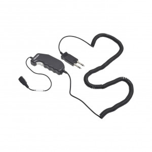 Lc1500 Telex Cable Adaptador Con PTT Y Desconexion