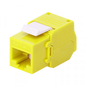 LINKEDPRO BY EPCOM LPKJ6ATTYE Modulo Jack Keystone Cat6A (to