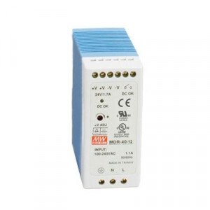 Mdr4012 Meanwell Fuente De Poder Industrial Riel D