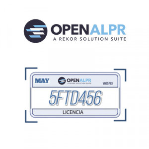 OpenALPR OPENALPR01 Licencia VITALICIA / Reconocimiento de P
