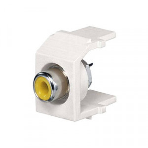 PANDUIT NKRSMYEIY Conector RCA Keystone con RCA para Soldar