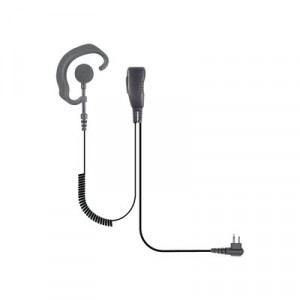 PRYME SPM313EB Lapel Microphone with soft earhook style earp