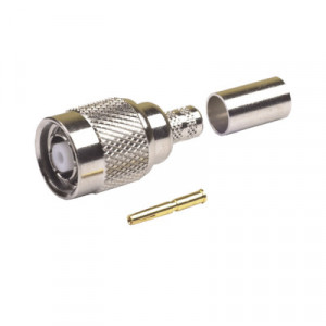 RF INDUSTRIES LTD RP1202X Conector TNC Macho Inverso de Anil