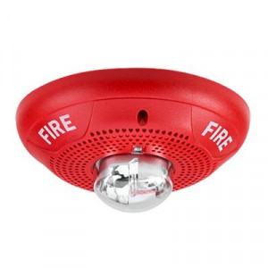 Spscr System Sensor Bocina Con Lampara Estroboscopica Para Instal