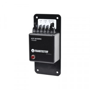TRANSTECTOR ACP100BWN3 Protector Monofasico de 120VAC 15A Co