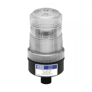 X6267c Ecco Mini Baliza De LED Color Rojo Montaje