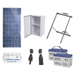 EPCOM POWERLINE PLRADFV Kit de energia solar de 12 Vcc para