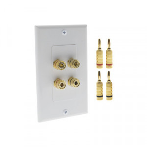EPCOM PROAUDIO EPWP2SKIT KIT 1 Placa de Pared 2 Pares Conec