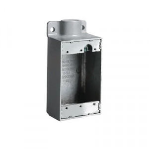 HUBBELL HUBFS1 Caja Rectangular Tipo FS de Aluminio libre de