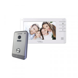 KOCOM KCVS701EB Videoportero a color de 7" (monitor y frente