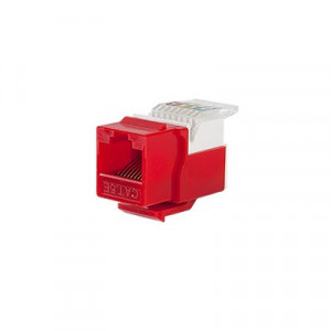LINKEDPRO BY EPCOM LPKJ516RD Modulo Jack Keystone Cat5e sin