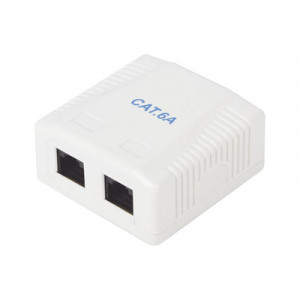 LINKEDPRO BY EPCOM LPWP39C6A Caja de pared con 2 puertos inc