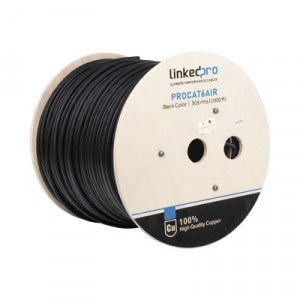 LINKEDPRO BY EPCOM PROCAT6AIR Bobina de cable FTP con Mensaj