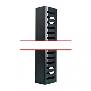 Lpcv24s Linkedpro Kit Organizador Vertical De Cable Sencillo Para