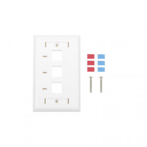 LPFP23 Linkedpro Placa de pared de 3 puertos Key